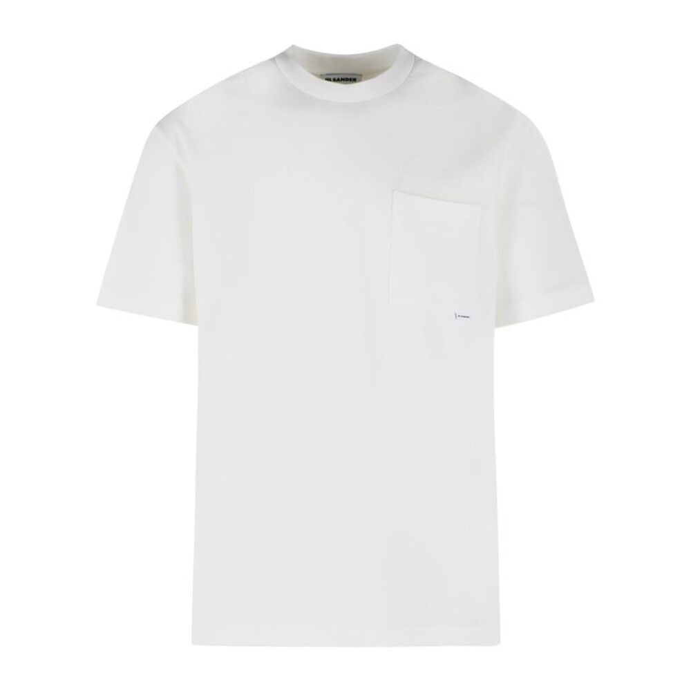 Jil Sander Black Cotton T-Shirt Men